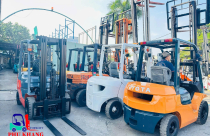 THỊ TRƯỜNG XE NÂNG NHẬT CŨ 2025: XU HƯỚNG VÀ GIÁ CẢ