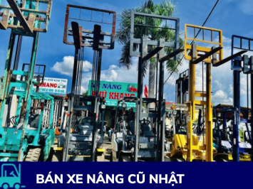 Xe nâng Nhật Bãi là gì? Có nên mua xe nâng cũ của Nhật hay không?