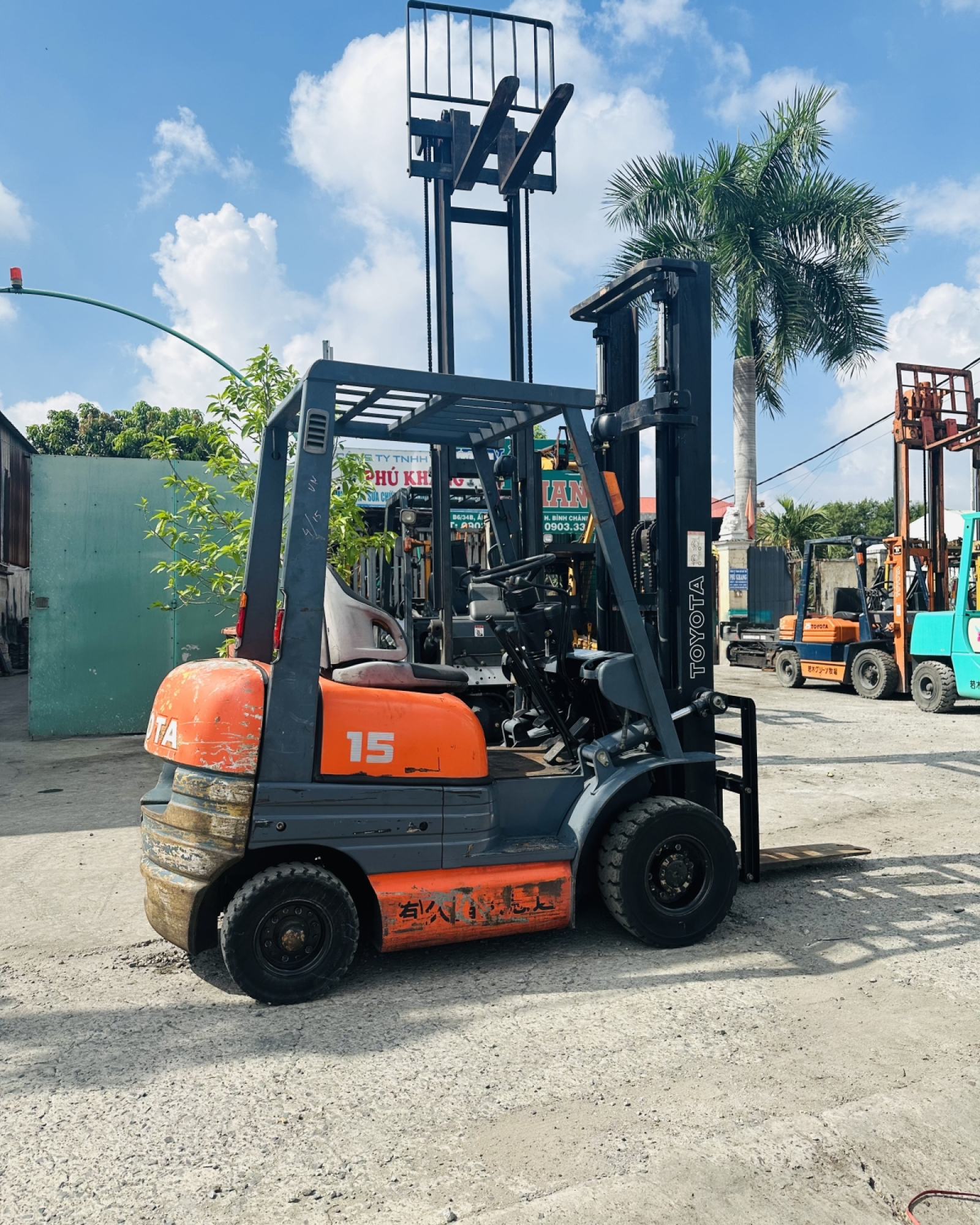 Xe Nâng Toyota 1,5Tấn 6FD15