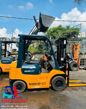 Xe Nâng Toyota 1,5Tấn 7FD15