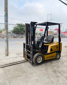 Xe Nâng Sumitomo 1.5 Tấn Máy Dầu – Số Tự Động, Thang Nâng 3M