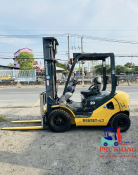 Xe Nâng Komatsu 2Tấn Thang 4M Có Sàng